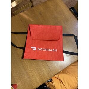 NEW DOORDASH Large Insulated Pizza Food Delivery Bag  19x19x5"